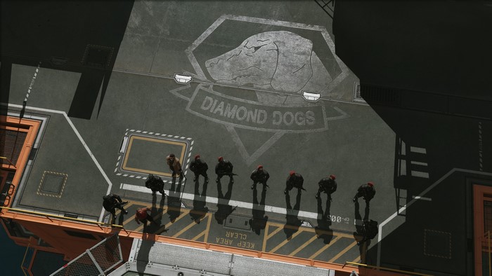 Diamond Dogs soldiers from Metal Gear