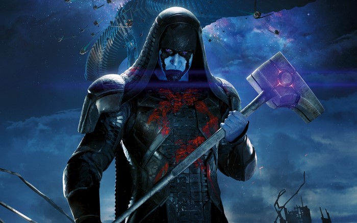 Ronan the Accuser from Guardians of the Galaxy with War Hammer