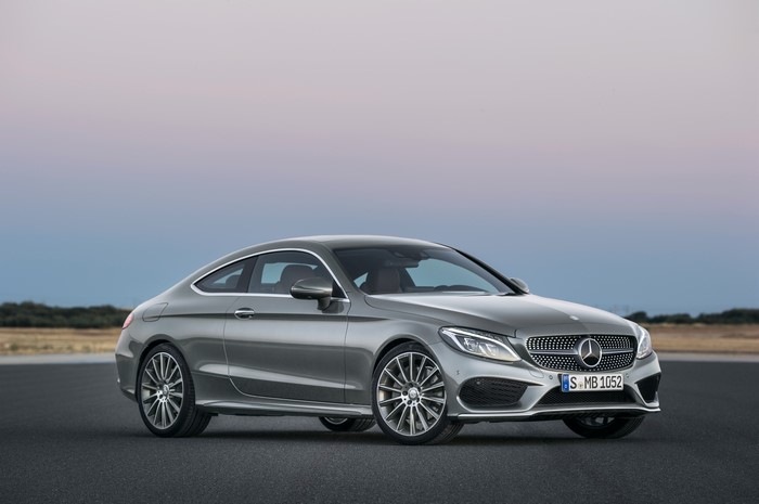 Mercedes-Benz Grey AMG C-Klasse Coupe C205