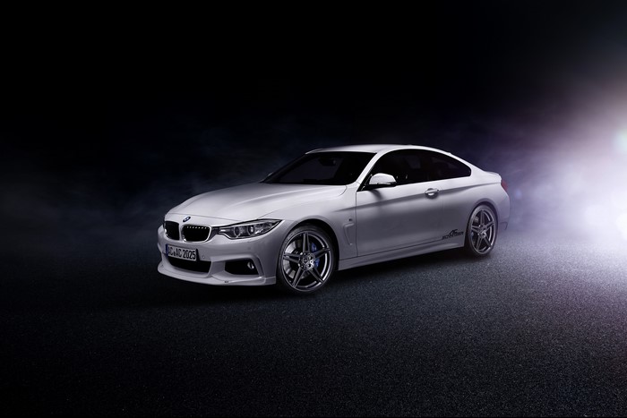 White 2013 AC Schnitzer ACS4 4-Series Coupe F32 BMW