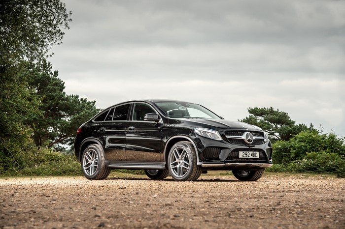 Black Mercedes-Benz GLE 350d 4Matic Coupe