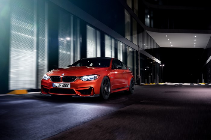 4K Red 2014 AC Schnitzer M4 Coupe F82 BMW