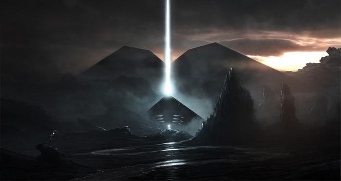 4K Fantastic World Pyramid