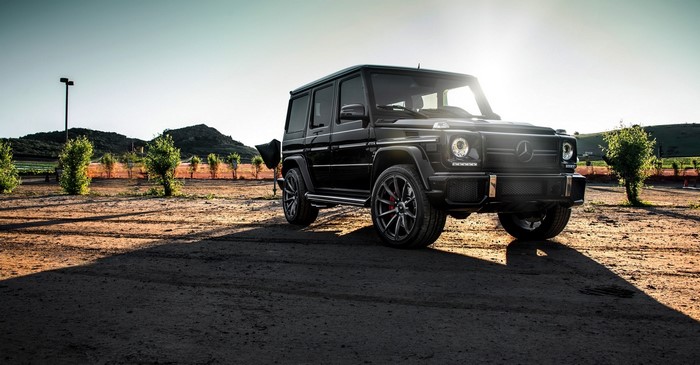 Black Mercedes-Benz G 63 AMG G-Class SUV