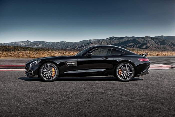 4K Black Brabus AMG GT S C190 Mercedes-Benz