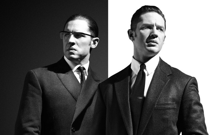 Tom Hardy as Ronald and Reggie Kray