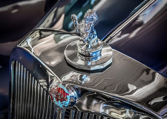 Triumph Hood Ornament and Emblem