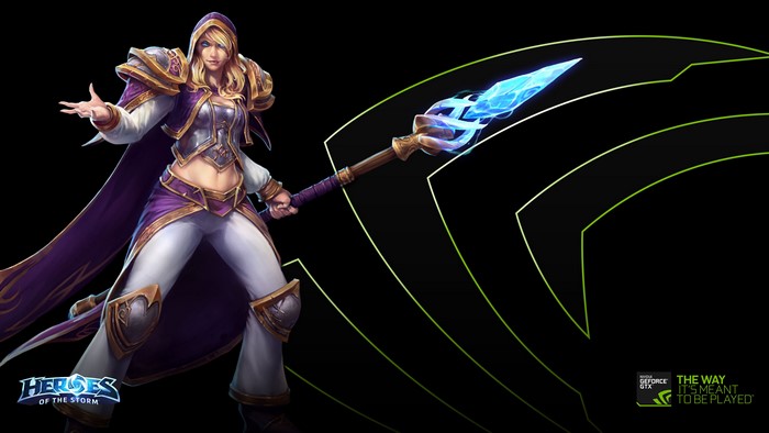 4K Jaina from Heroes of the Storm with Mage Staff