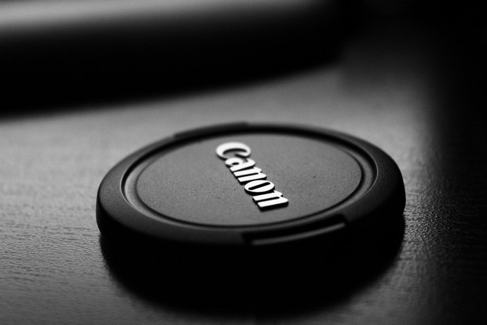 Canon camera lens cap