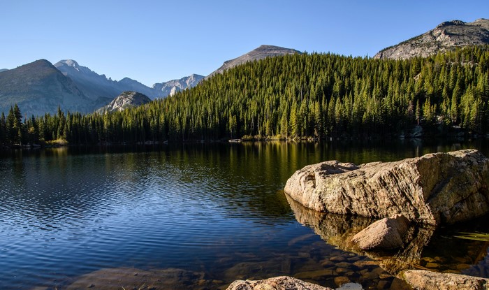 Bear Lake Rocky Mountain National Park Scenery