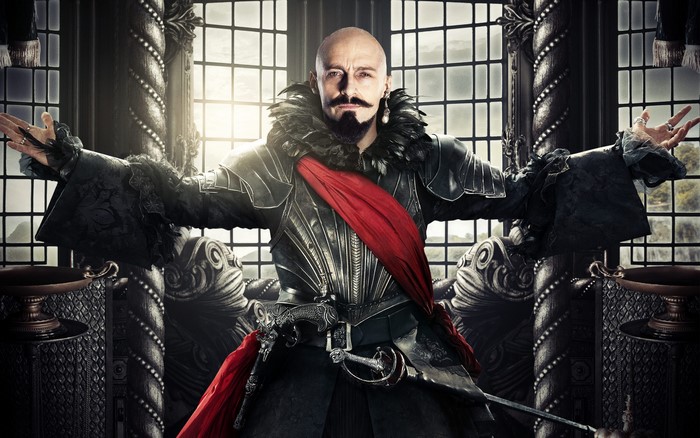 Blackbeard from Pirates of the Caribbean played by Hugh Jackman