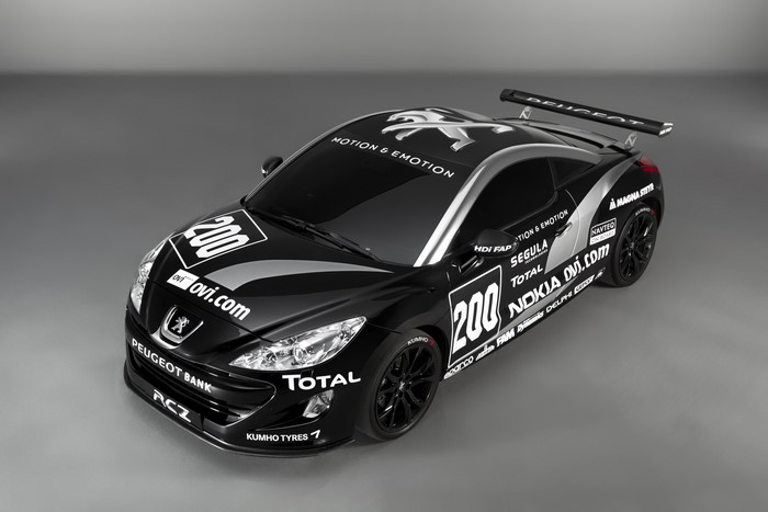 4K 2011 Peugeot RCZ 2.0 HDi FAP Race Car