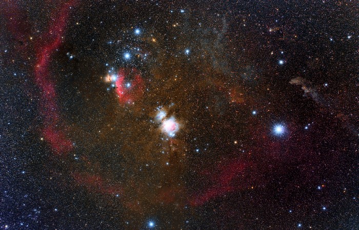 4K Nebulae and Stars in Space