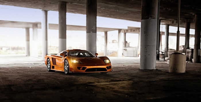 2005 Saleen S7 Twin Turbo in Orange
