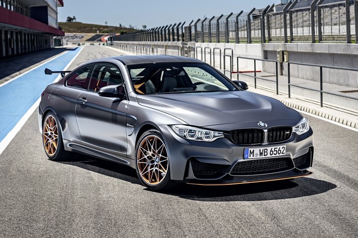 2016 BMW M4 GTS on a Race Track
