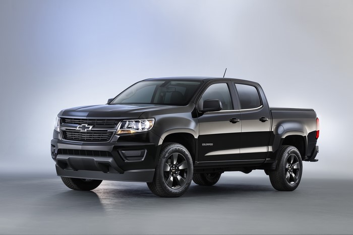 Black Chevrolet Colorado LT Midnight Crew Cab Truck