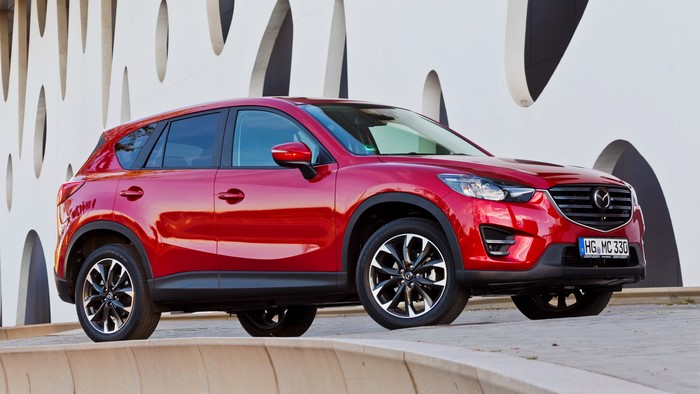 Red 2015 Mazda CX-5 KE
