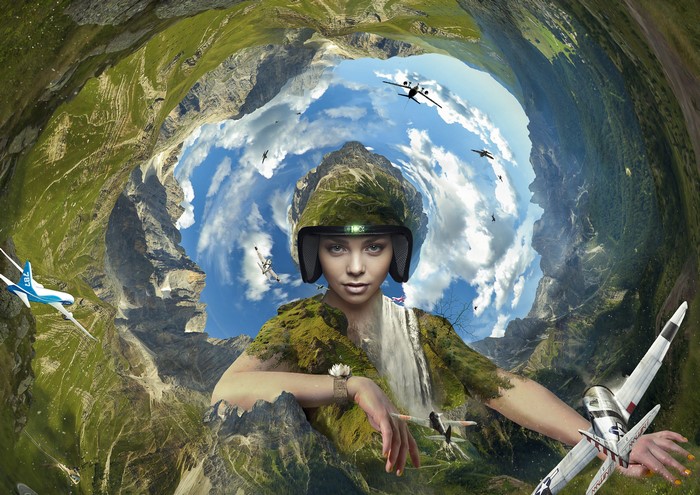 Creative Aviation Earth Air Pilot Effects