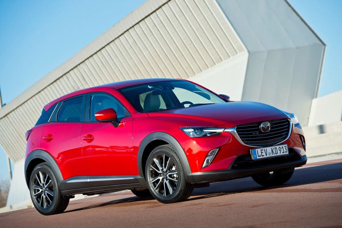 Red Mazda CX-3