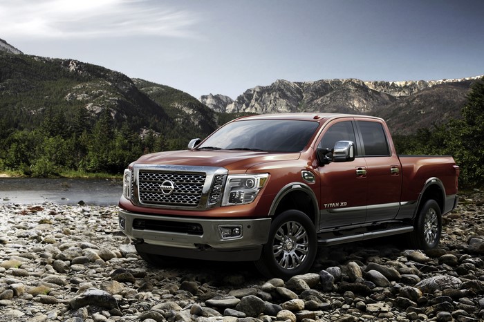 2016 Nissan Titan XD on Stones