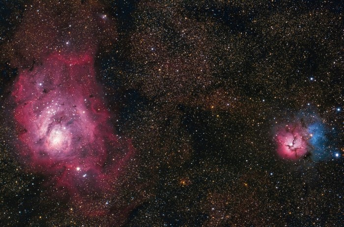 4K Nebulae and Stars in Space