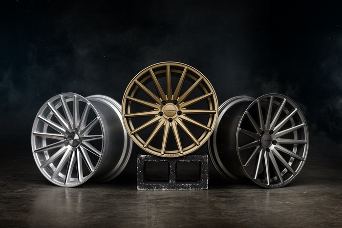 Three Vossen Wheels