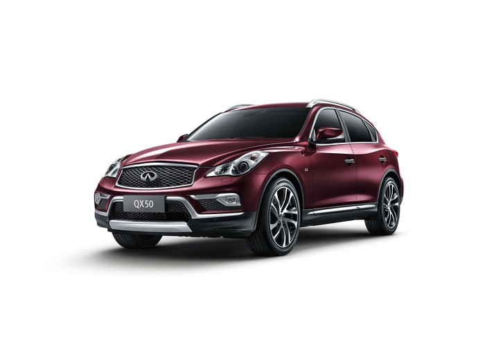 Infiniti QX50 CN-spec in wine color