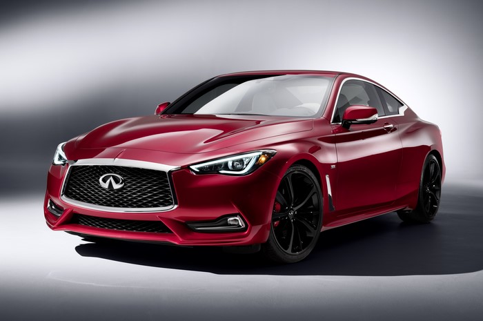 2016 Infiniti Q60 Coupe in Wine Metallic
