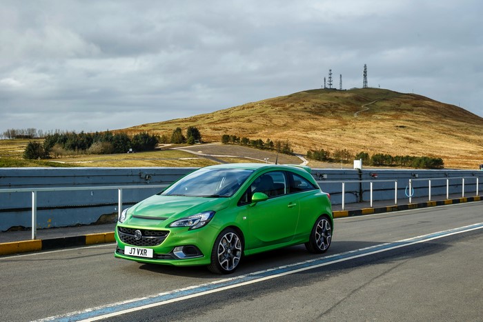 2015 Vauxhall Corsa VXR in green