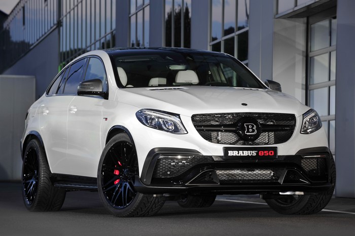 4K 2015 Brabus AMG GLE-Class C292 White