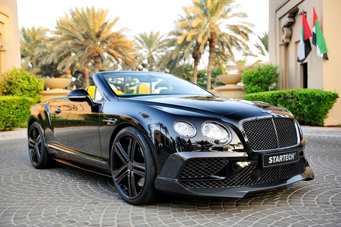 Black Startech Bentley Continental GT Convertible