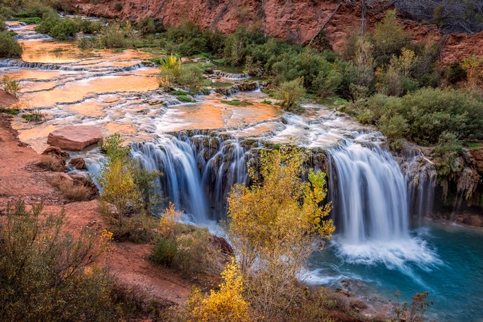 Havasupai Arizona USA Waterfalls Grand Canyon
