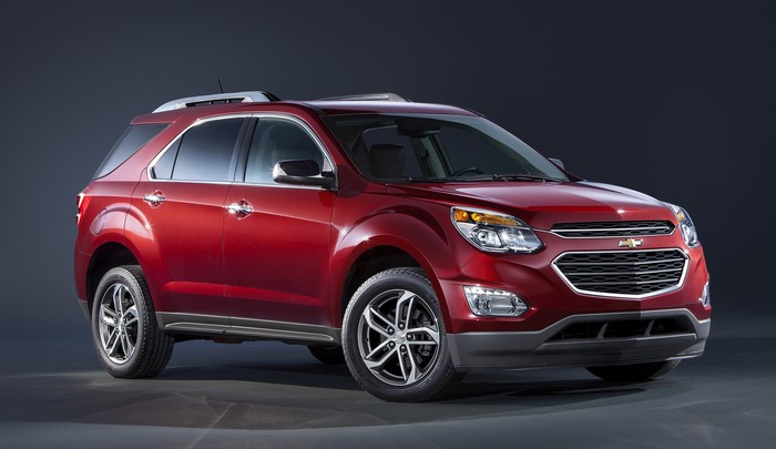 Red 2016 Chevrolet Equinox SUV