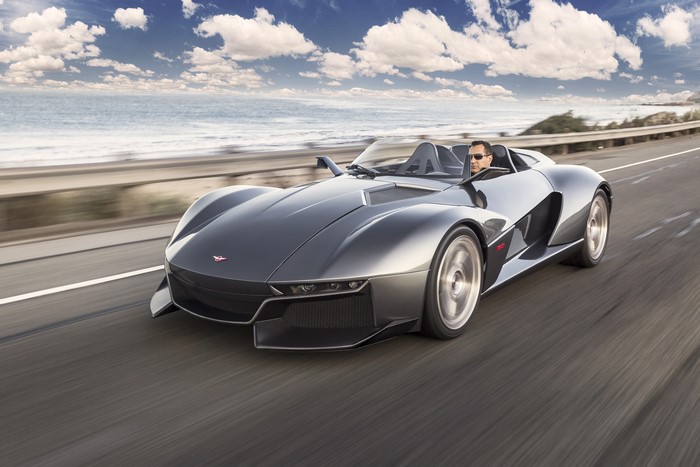 4K 2015 Rezvani Beast Grey Motion