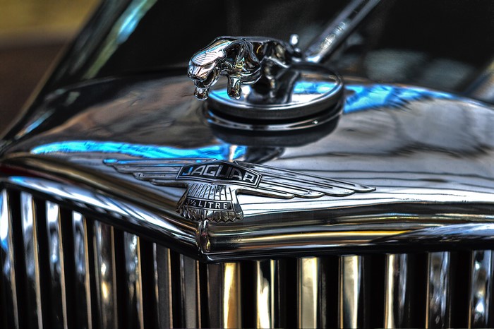 Jaguar 3.5 Litre Hood Ornament