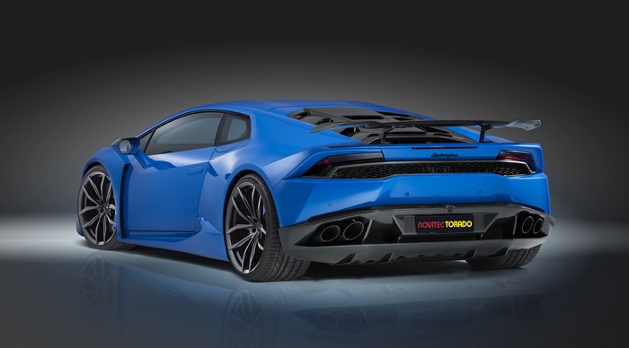 4K Novitec Torado Lamborghini Huracan Back View