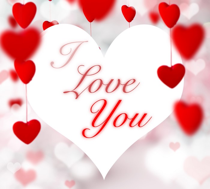 Valentine's Day I Love You Hearts