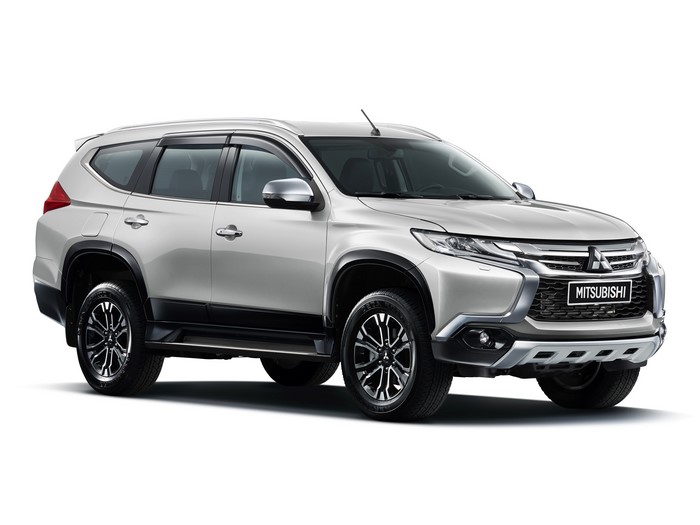Silver Mitsubishi Pajero Sport TH-spec