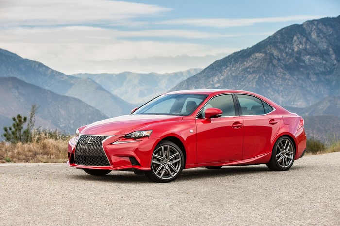 2016 Lexus IS 200t F-Sport in Red