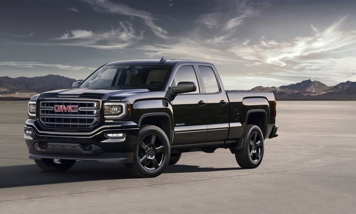 Black GMC Sierra Elevation Edition Truck