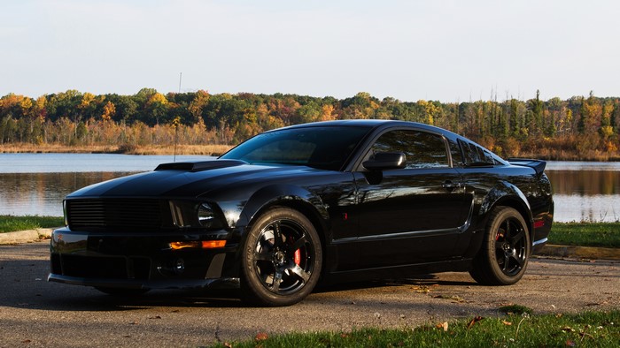 4K 2009 Roush Stage 3 Mustang BlackJack