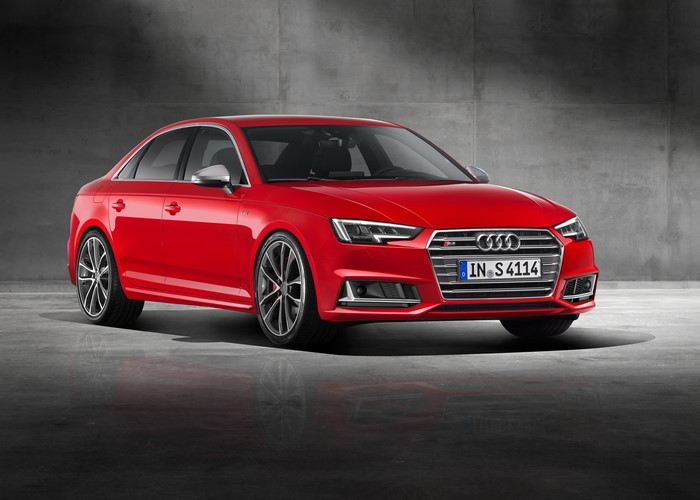Red Audi S4 Sedan