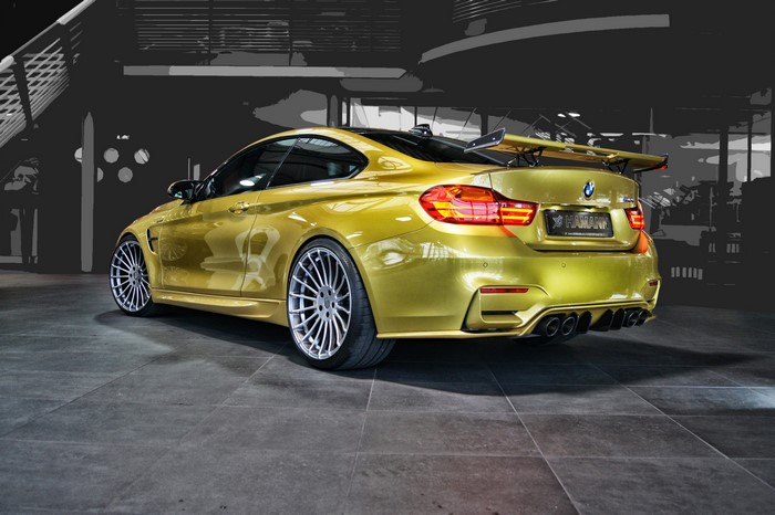 Gold BMW M4 F82 with Hamann Tuning