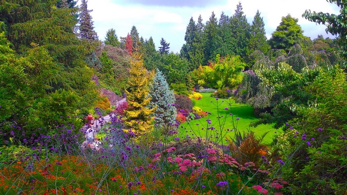 Queen Elizabeth Garden in Vancouver, Canada
