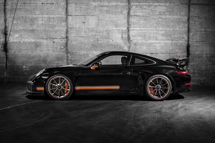 Black 2014 TechArt 911 GT3 Porsche