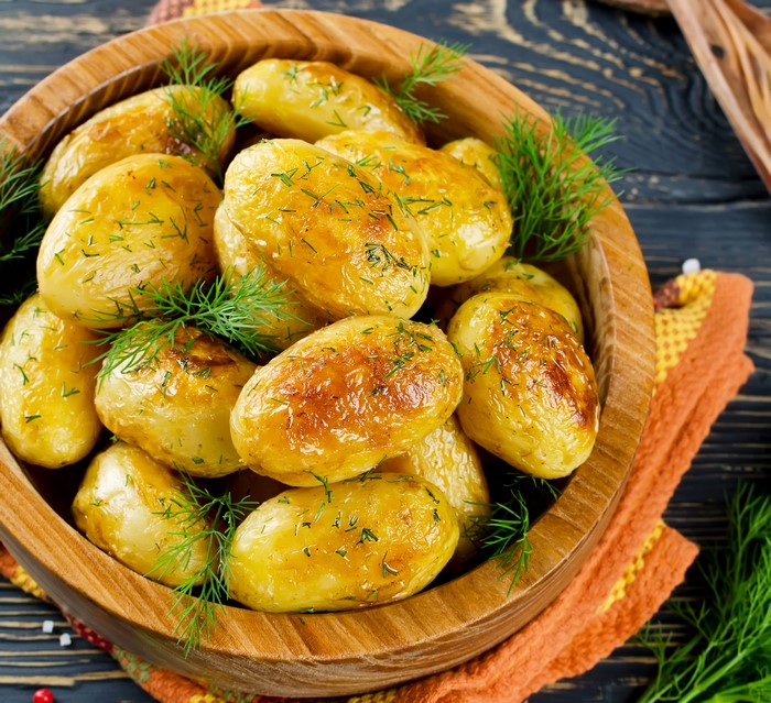 Roasted Potatoes with Dill