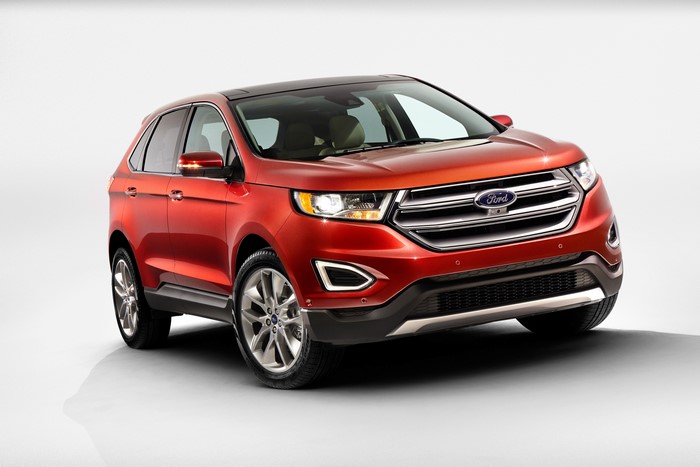 4K 2015 Ford Edge Titanium
