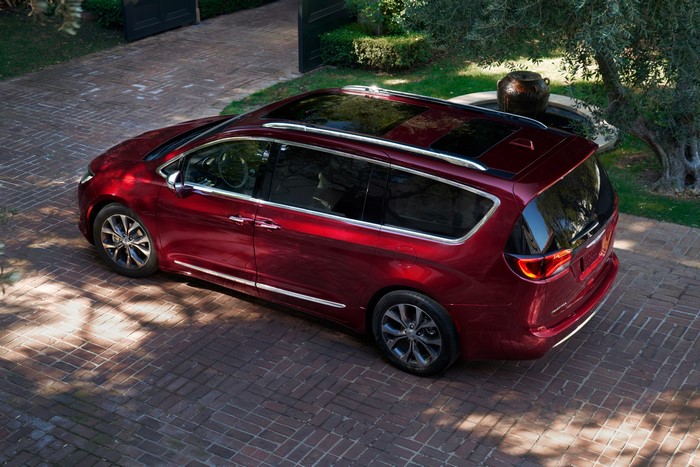 2016 Chrysler Pacifica Wine Color Metallic