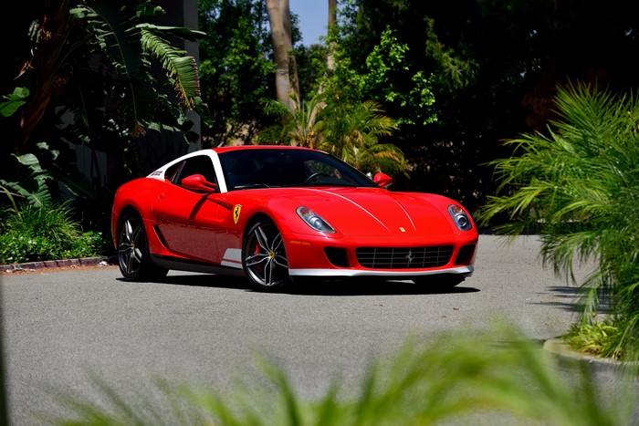 Red 2011 Ferrari 599 Pininfarina