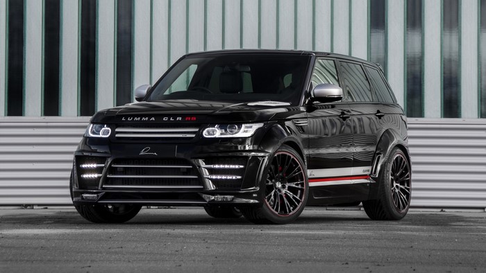 Black Lumma Design Land Rover Range Rover Sport
